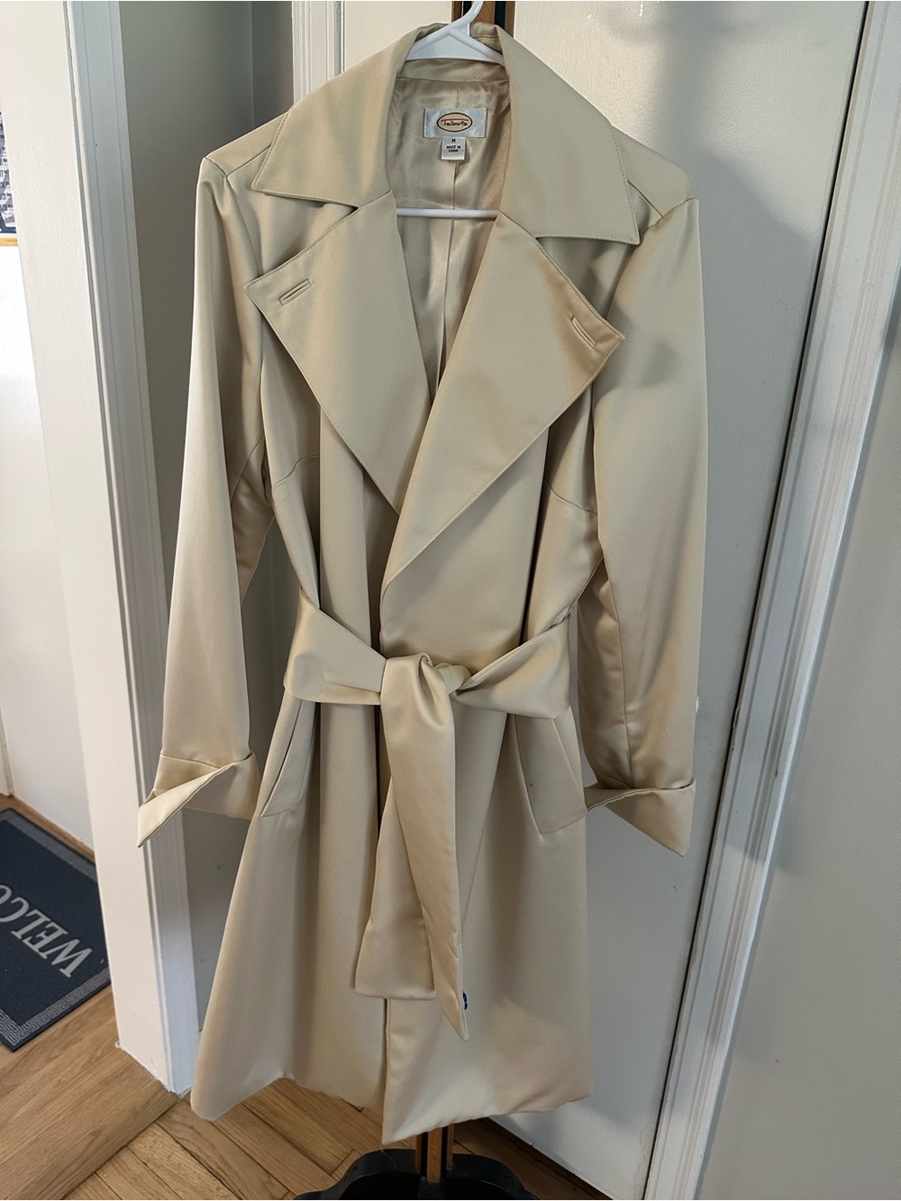 Talbots Light Cream Women's Jacket with Branded Label